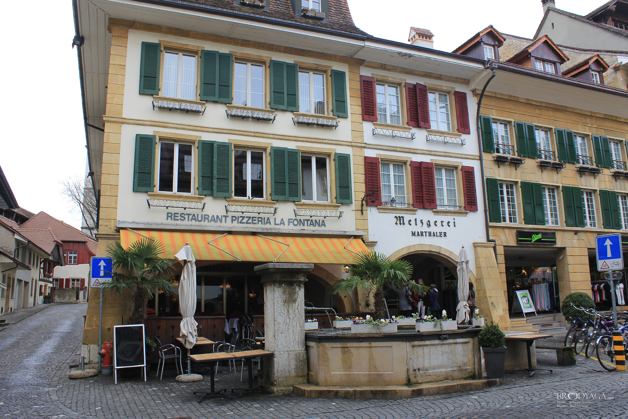 Restaurant Pizzeria La Fontana, Murten